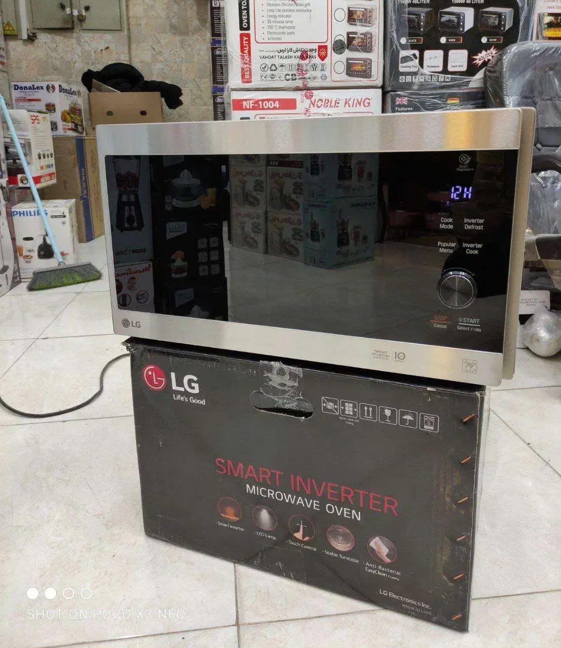 ماکروویو ال جی۴۲لیتری ۲۸دستور پخت فول امکانات اصلی|اجاق گاز و لوازم برقی پختوپز|اصفهان, سودان|دیوار