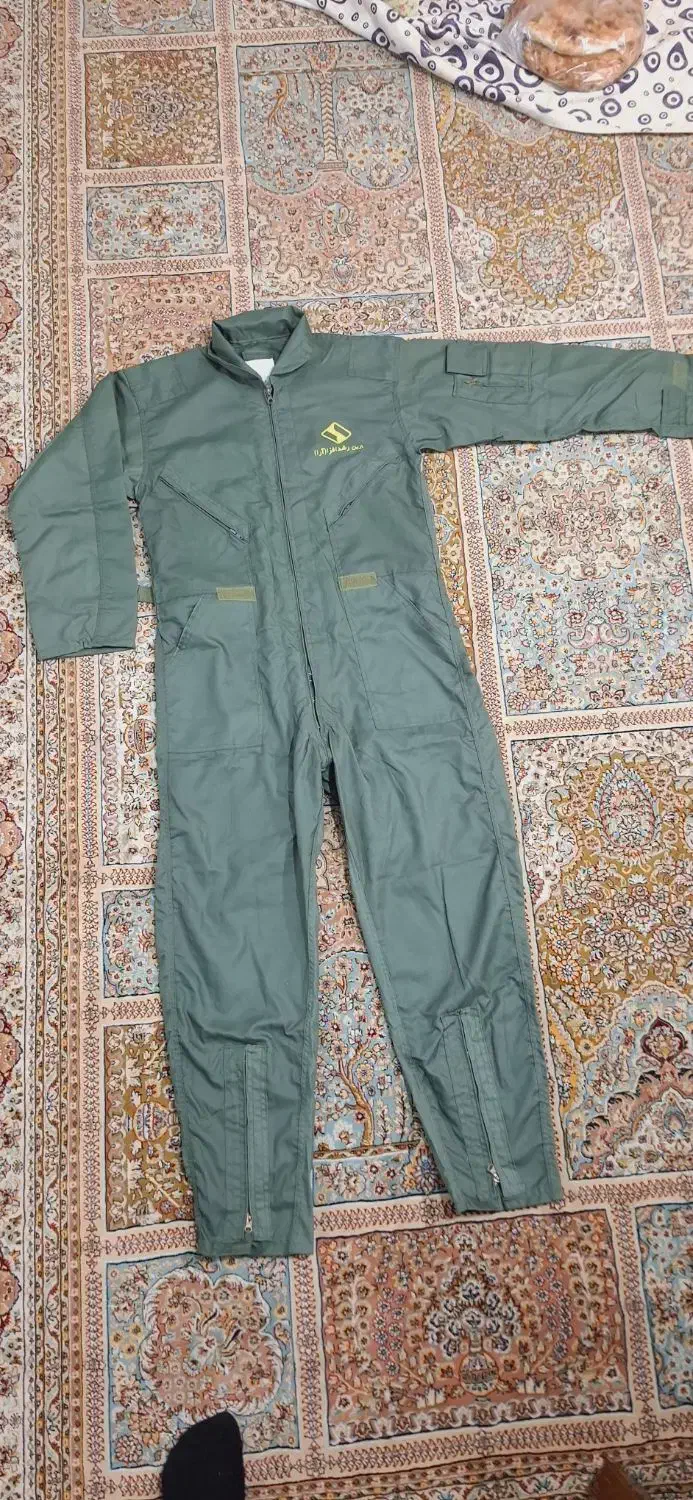 لباس کار سرهمی خلبانی سبز|لباس|گنبد کاووس, |دیوار