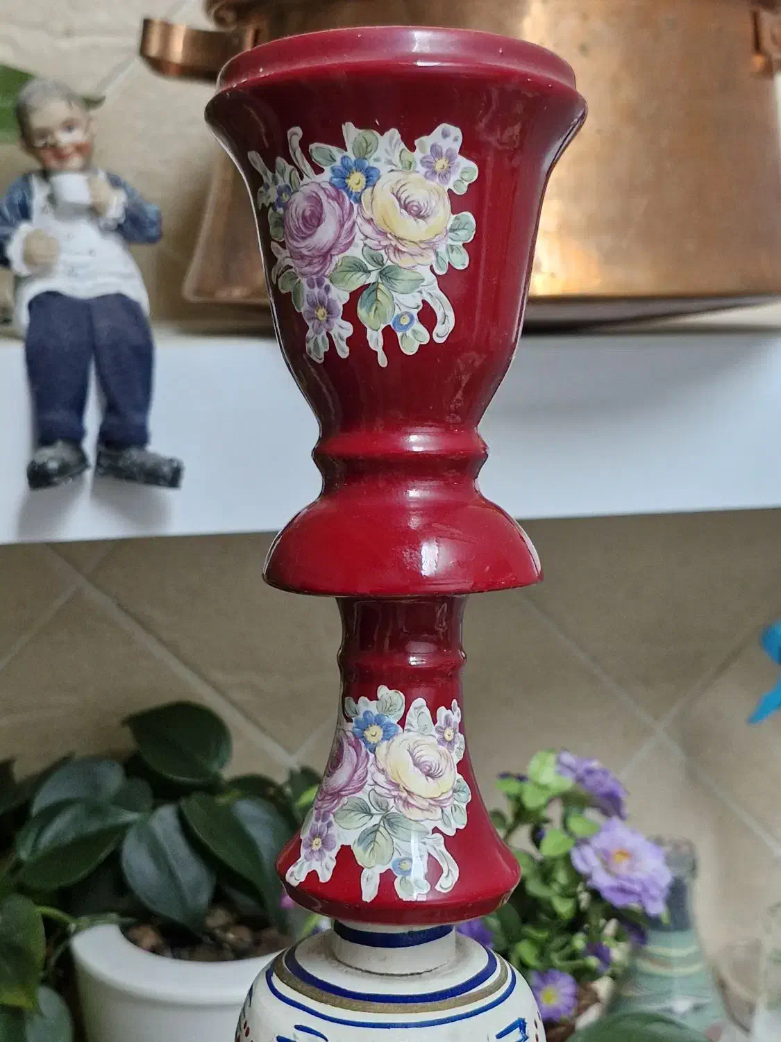 قلیون دکوری سفالی|صنایع دستی و سایر لوازم تزئینی|قم, باجک یک|دیوار