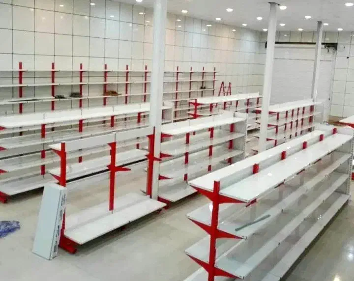 قفسه مشکی فروشگاهی دیوار و وسط|فروشگاه و مغازه|بیرجند, |دیوار