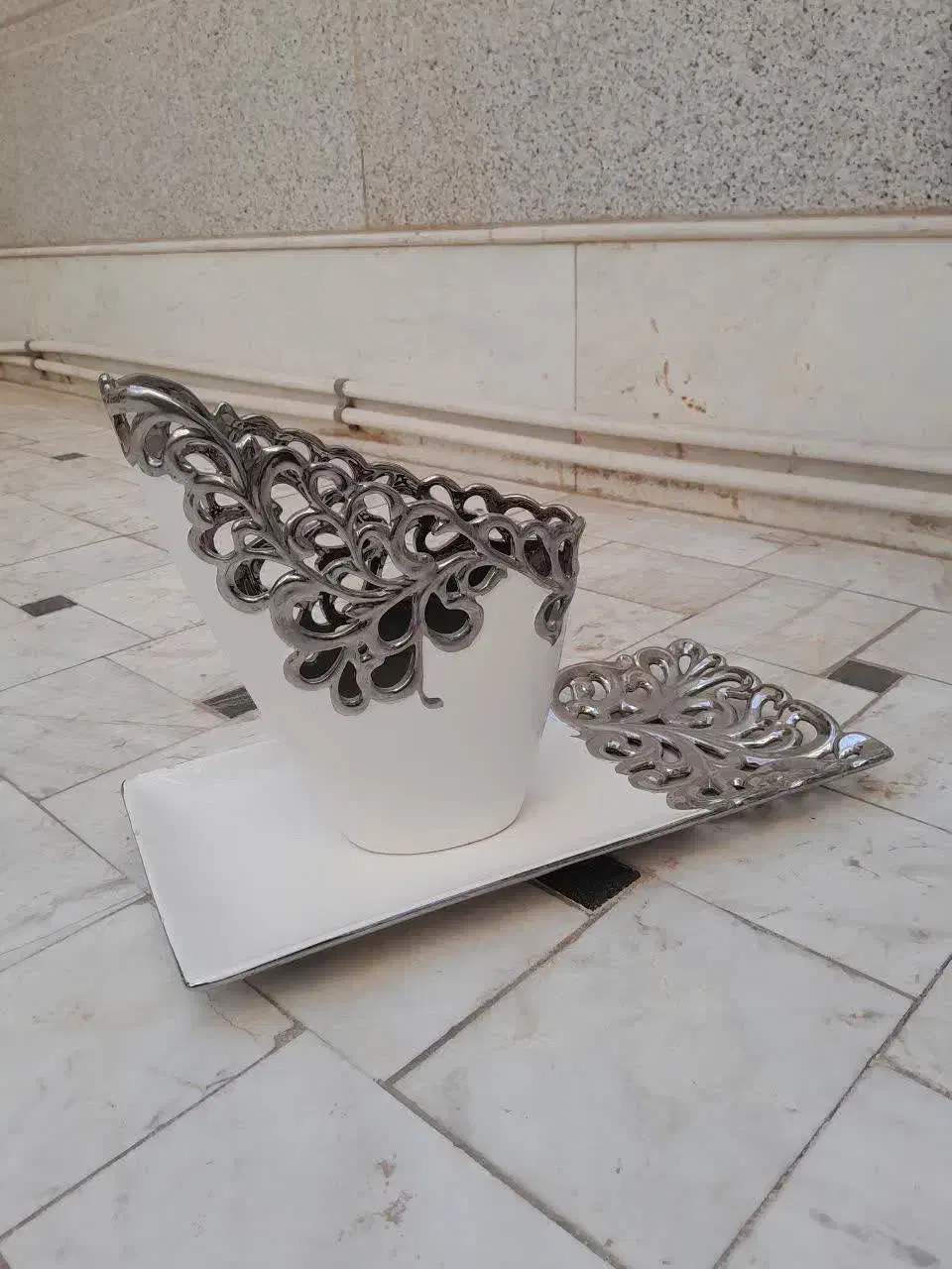 گلدان و دیس  دکوری|مجسمه، تندیس، ماکت|قم, هفت تیر|دیوار