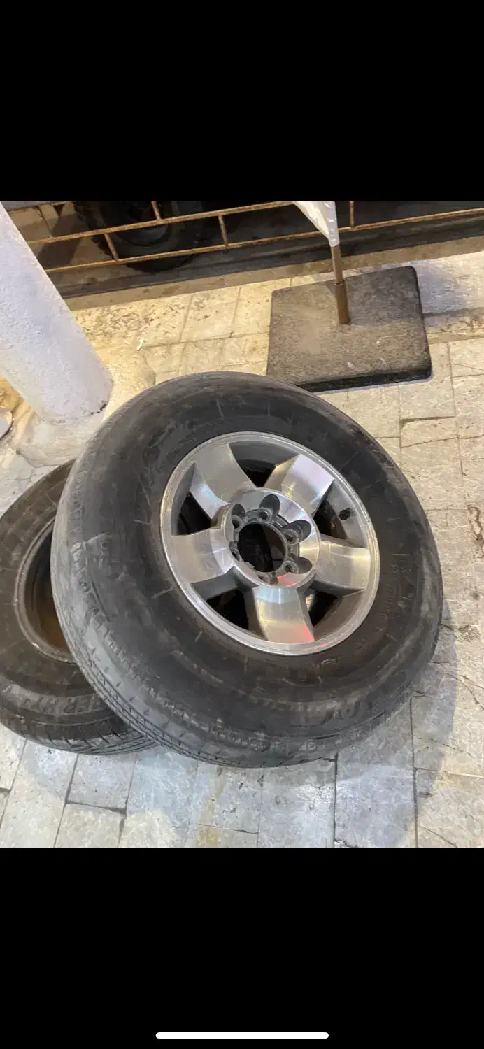 رینگ و لاستیک اف جی کروز|قطعات یدکی و لوازم جانبی|کیش, |دیوار