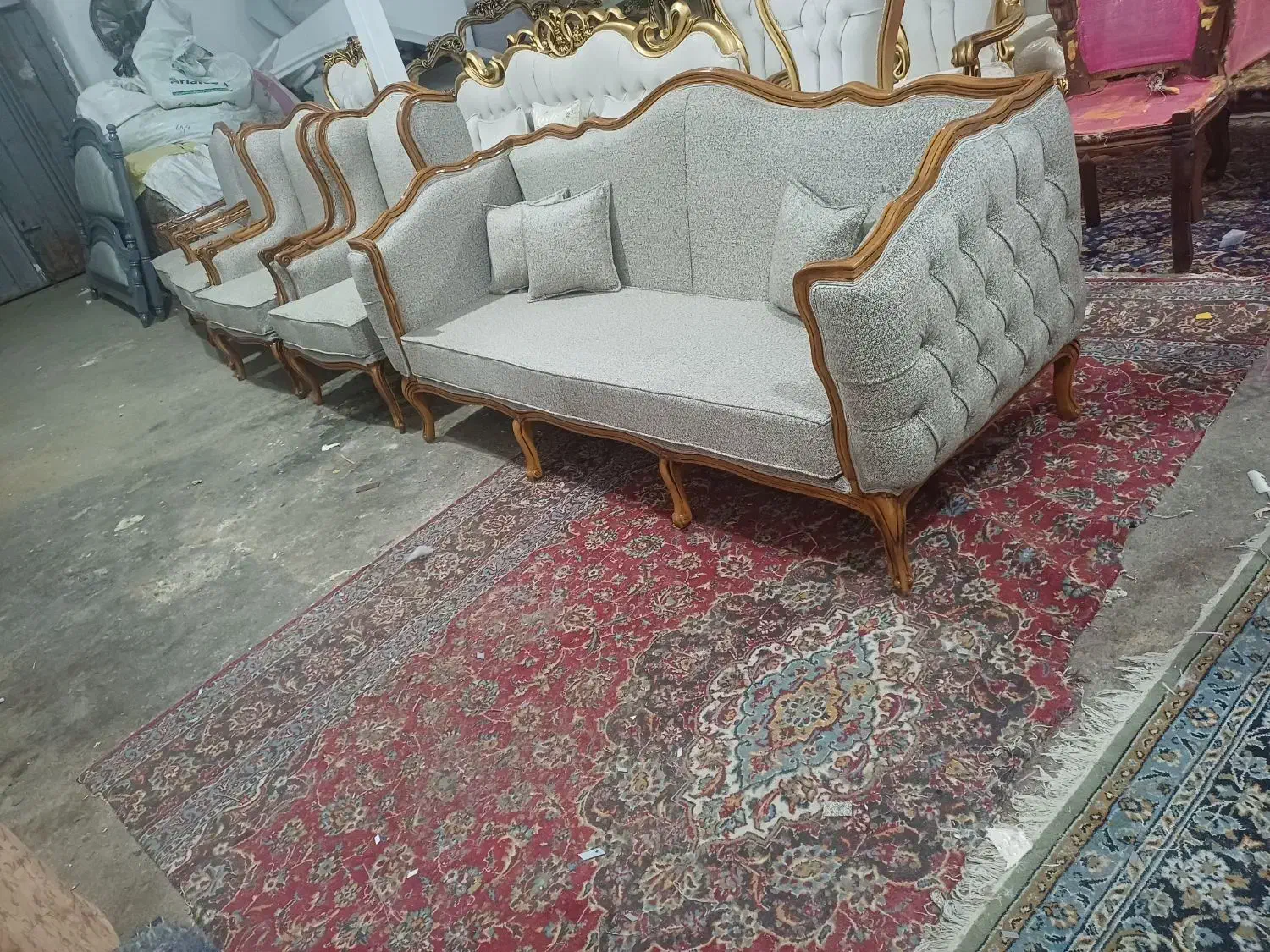 فروش مبلمان استیل کلاسیک|مبلمان خانگی و میز عسلی|ملایر, |دیوار