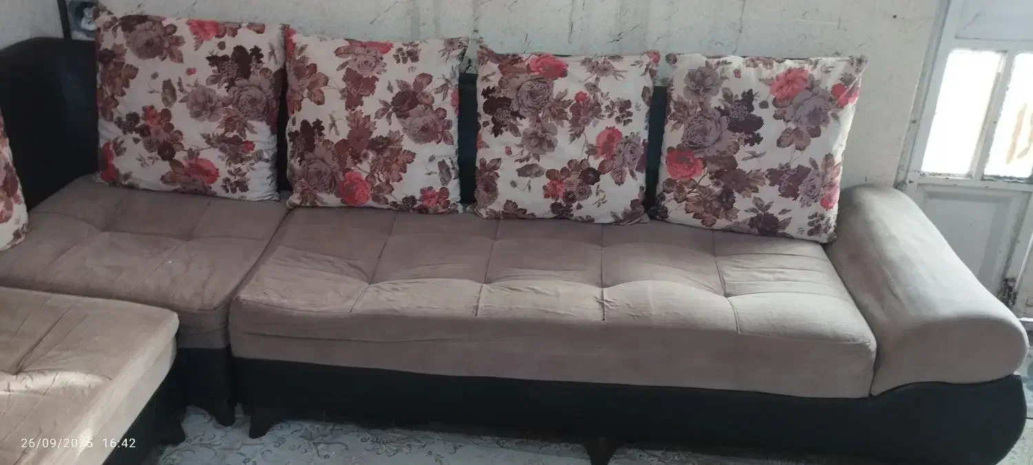 مبلمان ال هفت نفره|مبلمان خانگی و میز عسلی|اهواز, نادری|دیوار