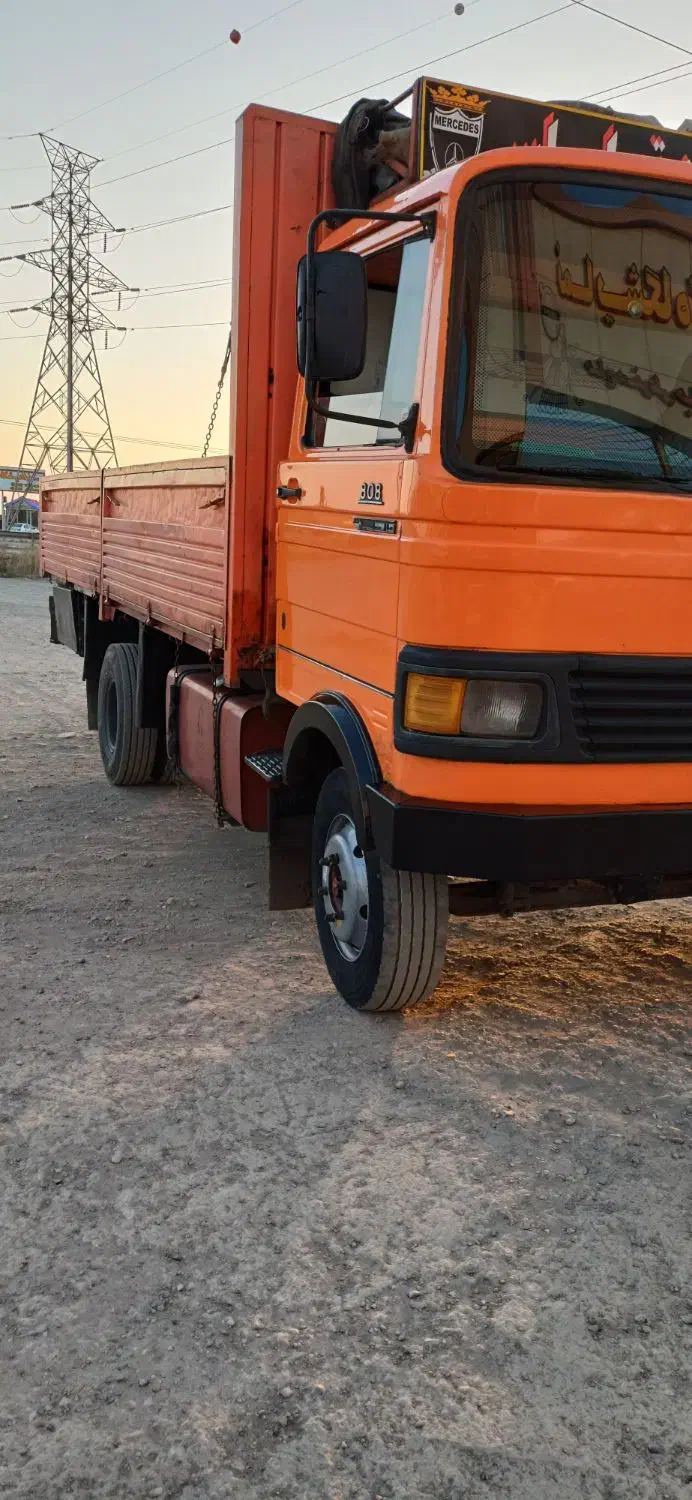 خاور بنز مدل 87 ایران 808|خودرو سنگین|زبرخان, |دیوار