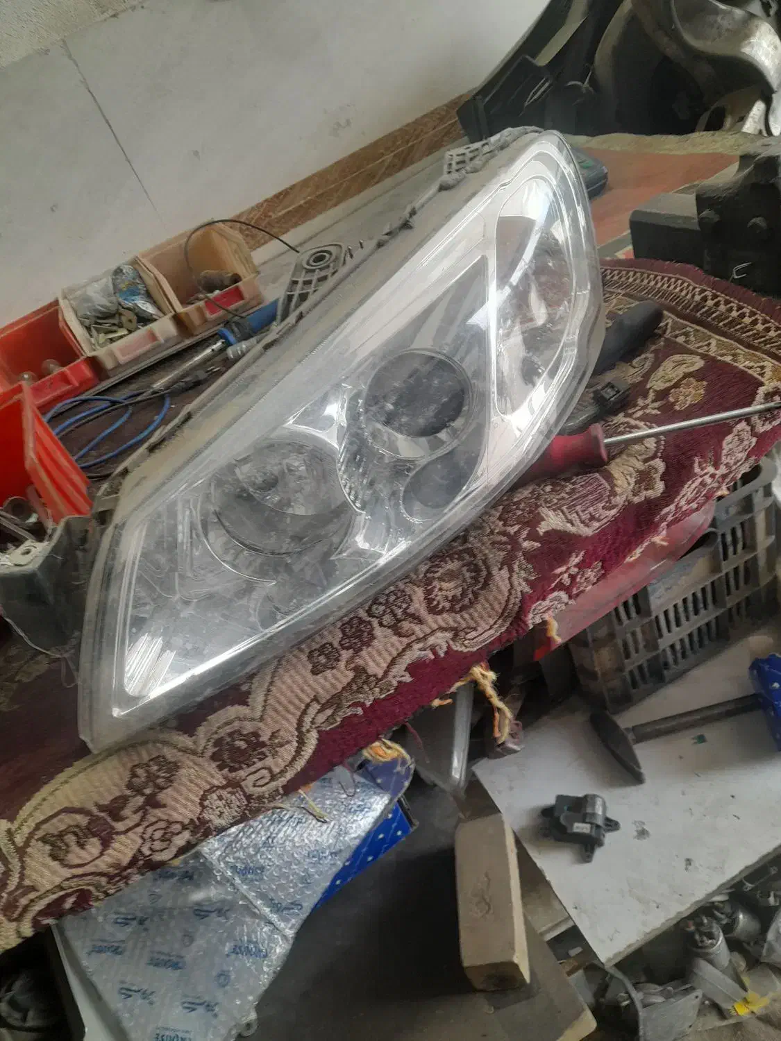 چراغ رانا، کامل با موتور و یونیت ایربک عمل کرده|قطعات یدکی و لوازم جانبی|گنبد کاووس, |دیوار