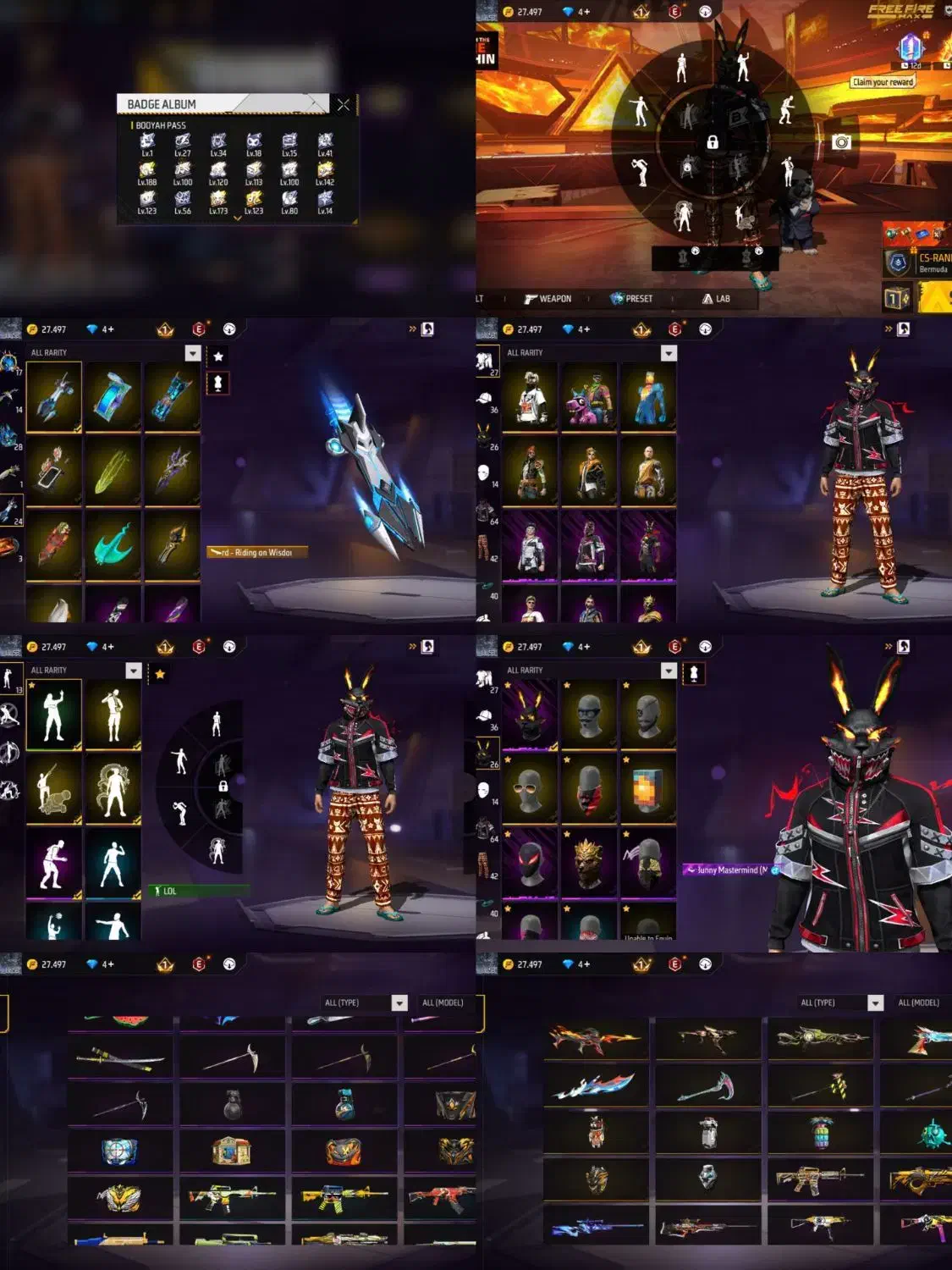 اکانت فری فایر لول ۵۳ قیمت مفت|کنسول، بازی ویدئویی و آنلاین|آق قلا, |دیوار