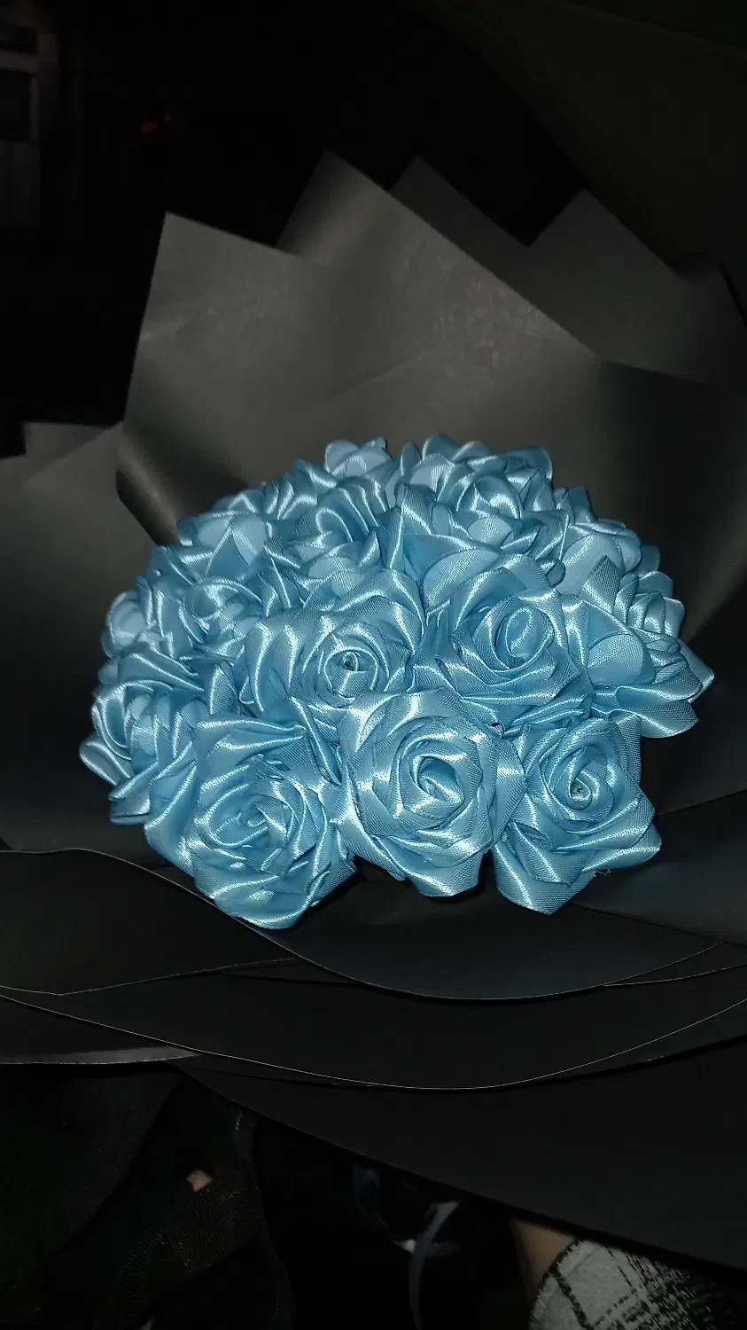 دسته گل ربانی و پروانه ای|گل مصنوعی|تبریز, |دیوار