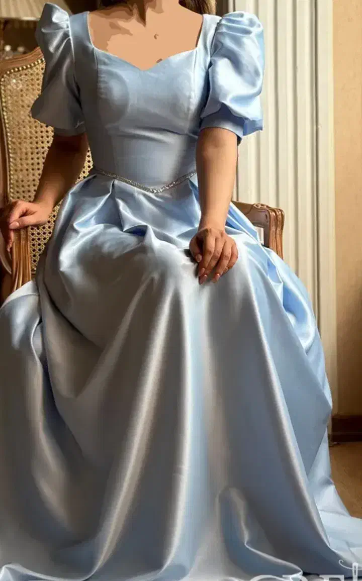 ماکسی سیندرلایی ساتن کامل|لباس|تبریز, |دیوار