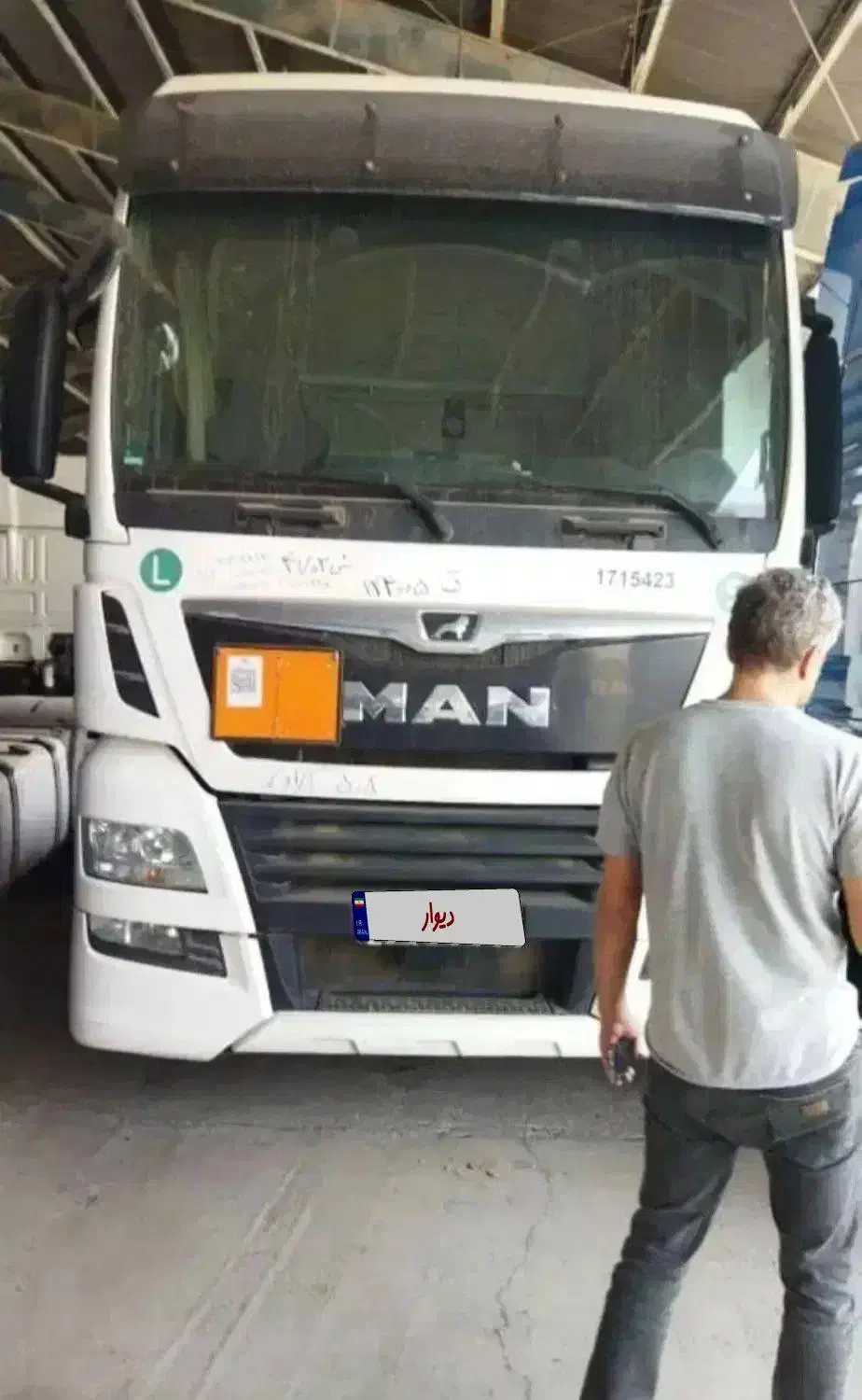 مان ۵۰۰ مدل ۲۰۱۹ بدون رنگ فول آبشن|خودرو سنگین|شیراز, معالی‌آباد|دیوار