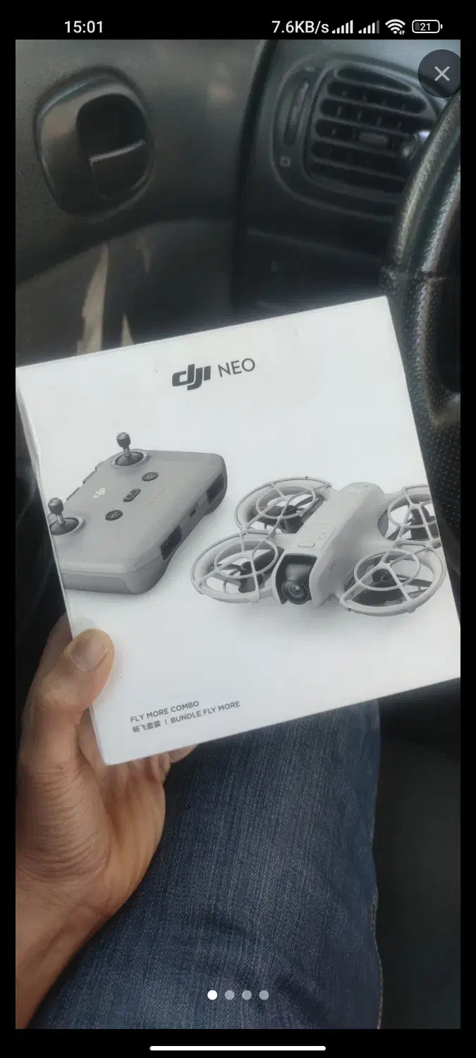 هلی شات fpv dji neo combo نئو کمبو|دوربین عکاسی و فیلم‌برداری|تهران, ایوانک|دیوار