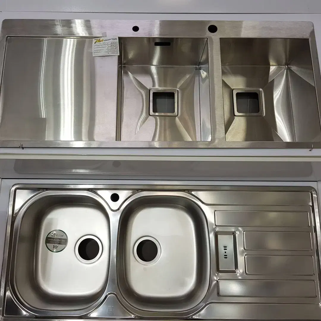 سینک آشپزخانه برند اخوان توکار (ظرفشویی) ٪دو لگن|مصالح و تجهیزات ساختمان|تبریز, |دیوار