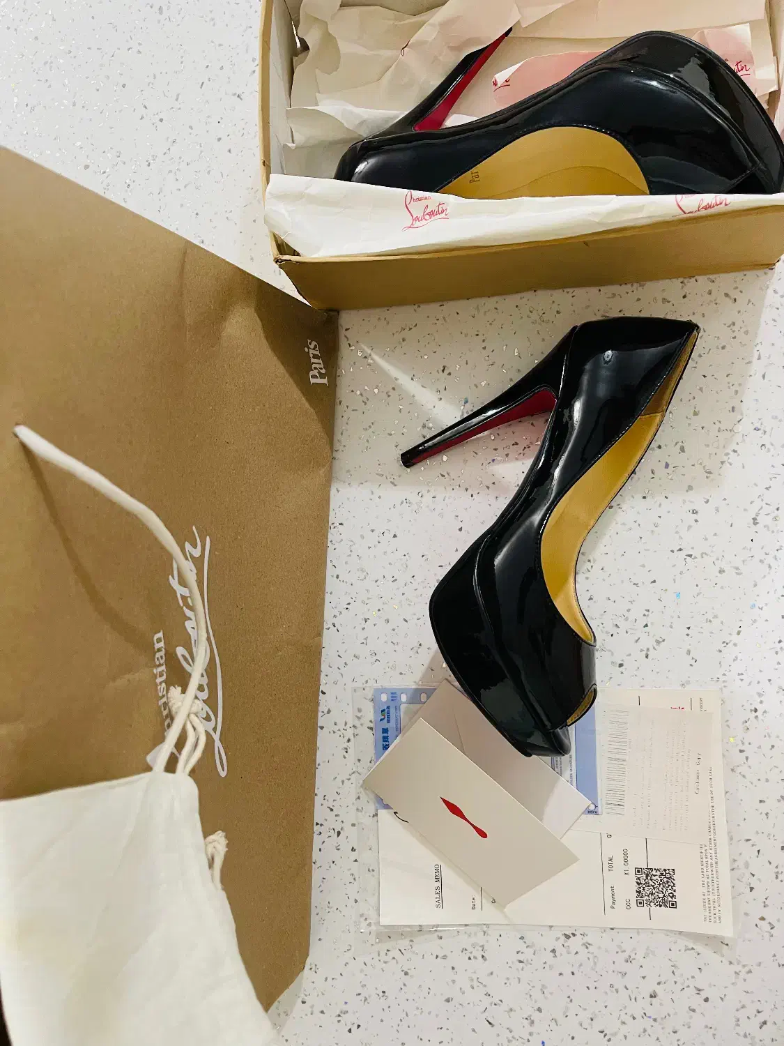 کفش مجلسی زنانه لوبوتین New Very Prive نو و آکبند|کیف، کفش، کمربند|تهران, نیلوفر|دیوار