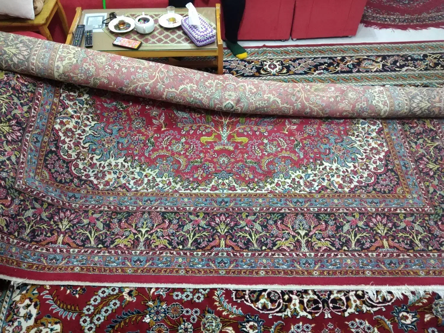 فروش فرش مشهد|فرش|چاف و چمخاله, |دیوار