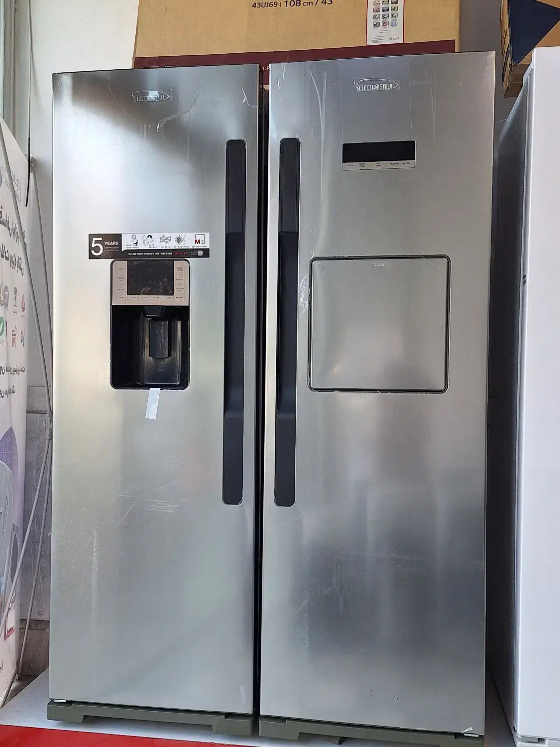 فروش فوری دوقلو الکترواستیل یخساز|یخچال و فریزر|قم, کیوانفر|دیوار