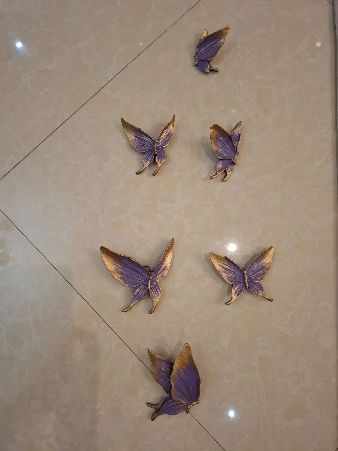 پروانه دیواری|مجسمه، تندیس، ماکت|تهران, شهرآرا|دیوار