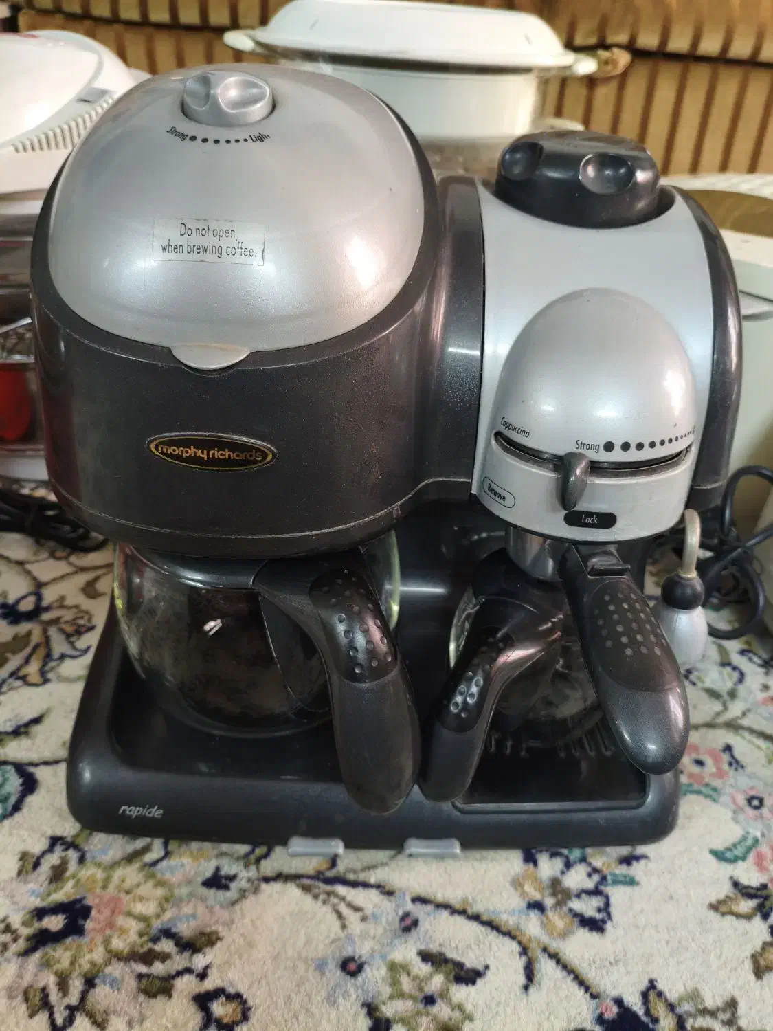 قهوه ساز و اسپرسو ساز مورفین ریچاردز|سماور، چای‌ساز، قهوه‌ساز|تهران, گلاب دره|دیوار