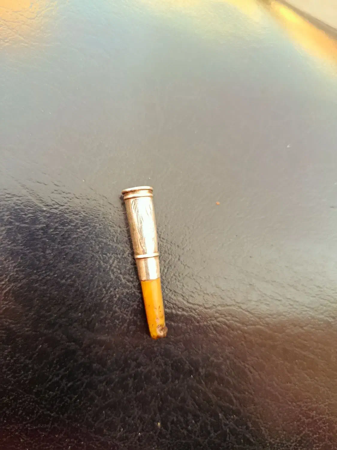 چوب سیگار نقره و کهربا|کلکسیون اشیاء عتیقه|تهران, ایرانشهر|دیوار