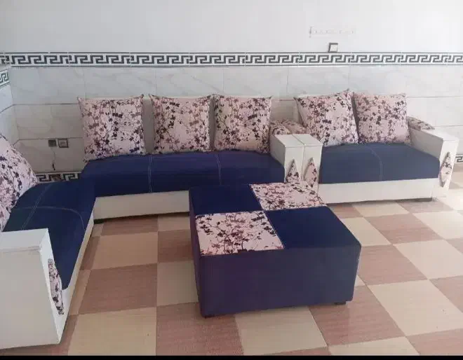 مبل ال هفت نفره|مبلمان خانگی و میز عسلی|بم, |دیوار