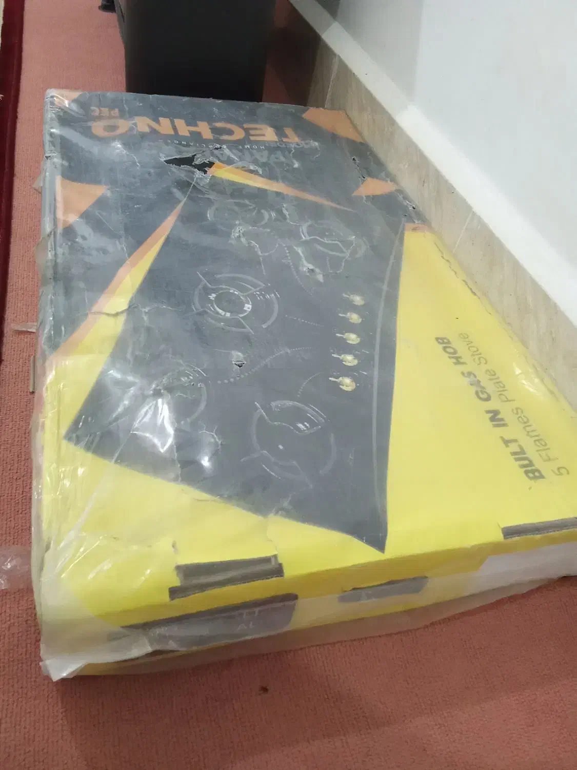 گاز صفحه شیشه پنج شعله|اجاق گاز و لوازم برقی پخت‌وپز|آق قلا, |دیوار