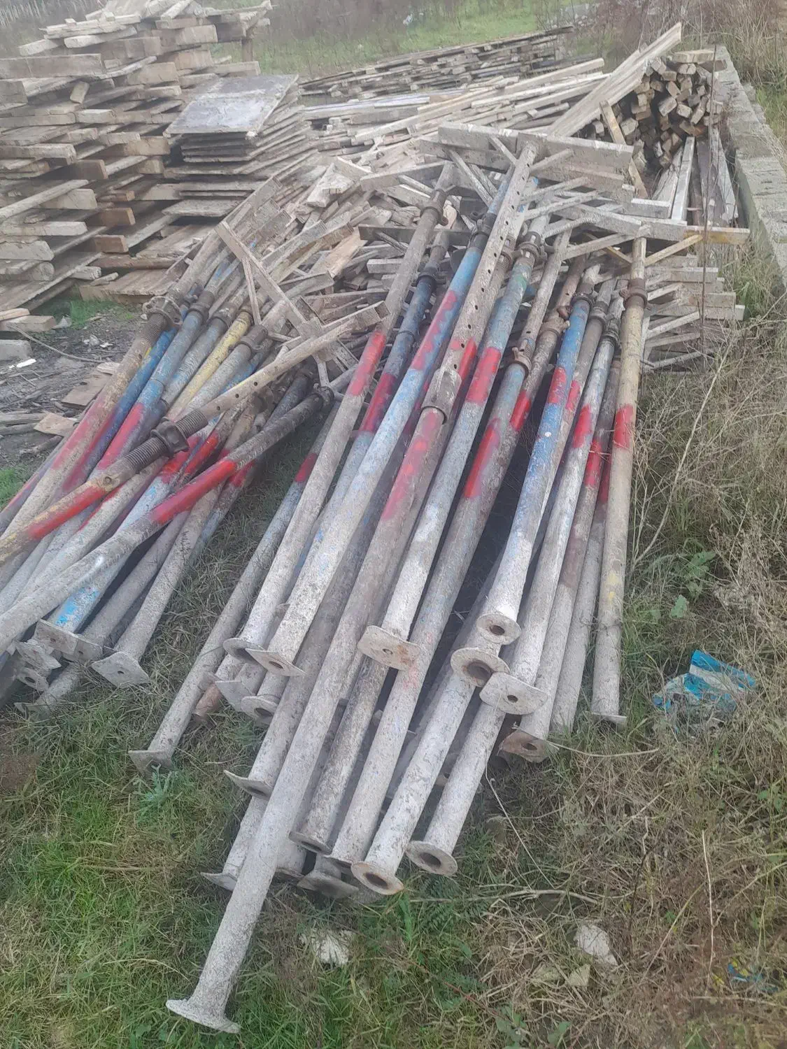 ابزاراسکلت بتونی ساختمانی جک لوله تخته|مصالح و تجهیزات ساختمان|ماسال, |دیوار