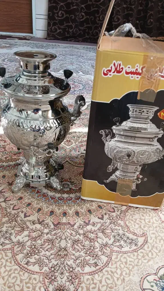 سماور گازی|سماور، چای‌ساز، قهوه‌ساز|خمینی‌شهر, |دیوار
