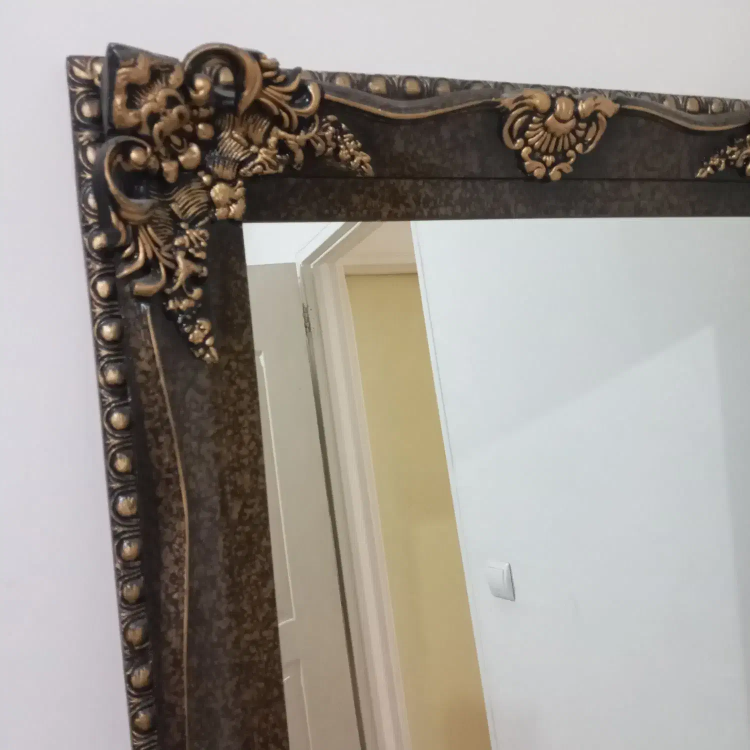 اینه قدی تماما منبت کاری چوب راش درجه یک|آینه|تهران, یافت‌آباد|دیوار