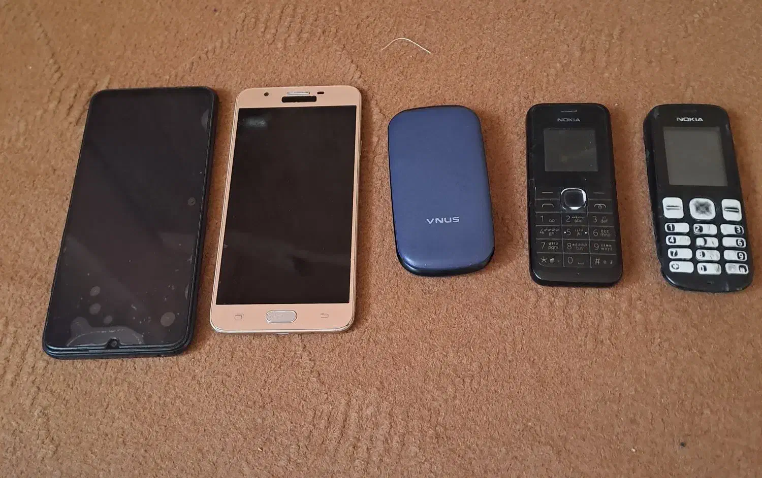 فروش چندعدد گوشی.. شیامی. ساموسونگ. نوکیا|موبایل|مهاجران, |دیوار