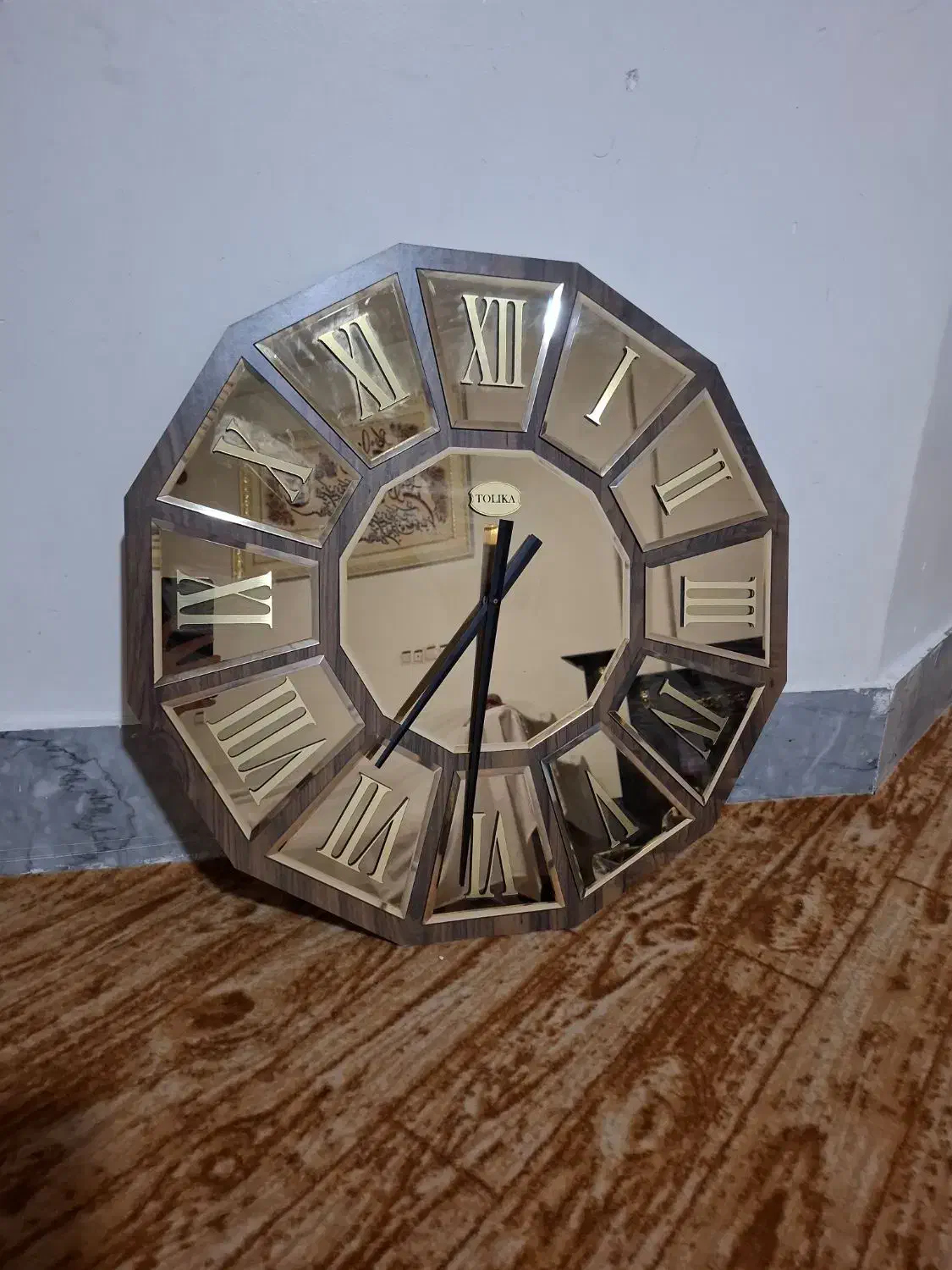 ساعت ایینه ای|ساعت دیواری و تزئینی|اسفراین, |دیوار