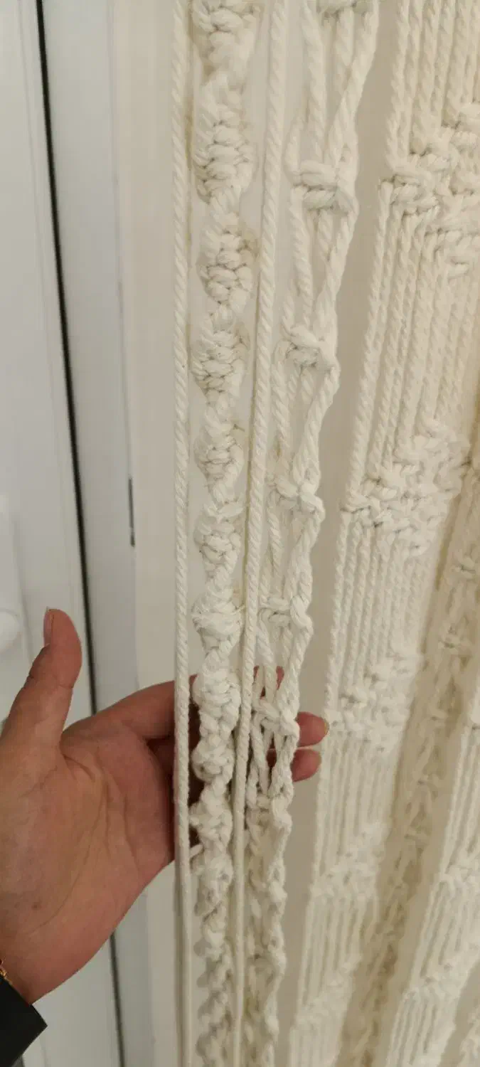 بافت انواع منسوجات مکرومه|صنایع دستی و سایر لوازم تزئینی|چهاردانگه (تهران), |دیوار