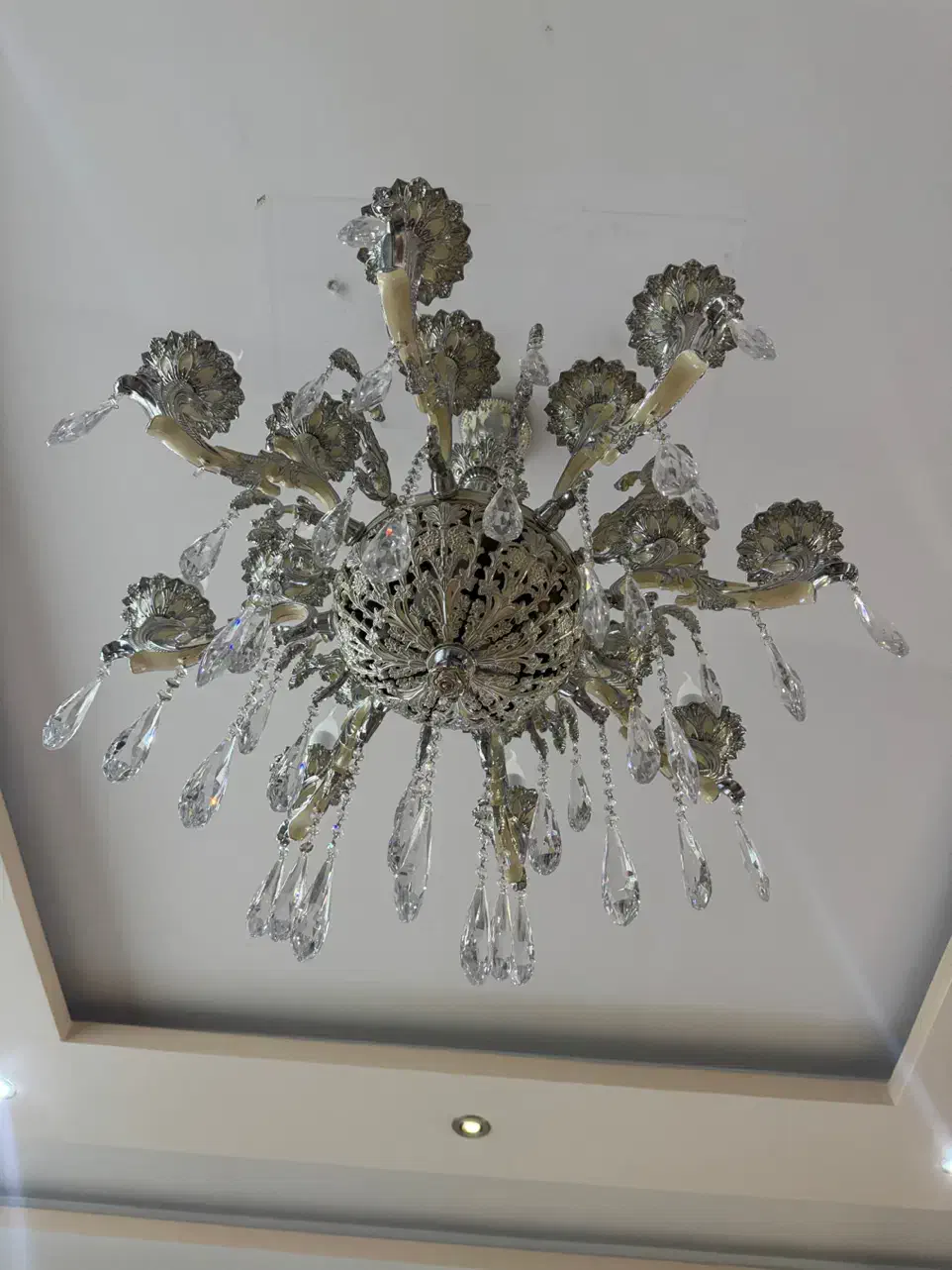 لوستر پذیرایی ، بزرگ وشیک|لوستر و چراغ آویز|کرج, باغستان|دیوار