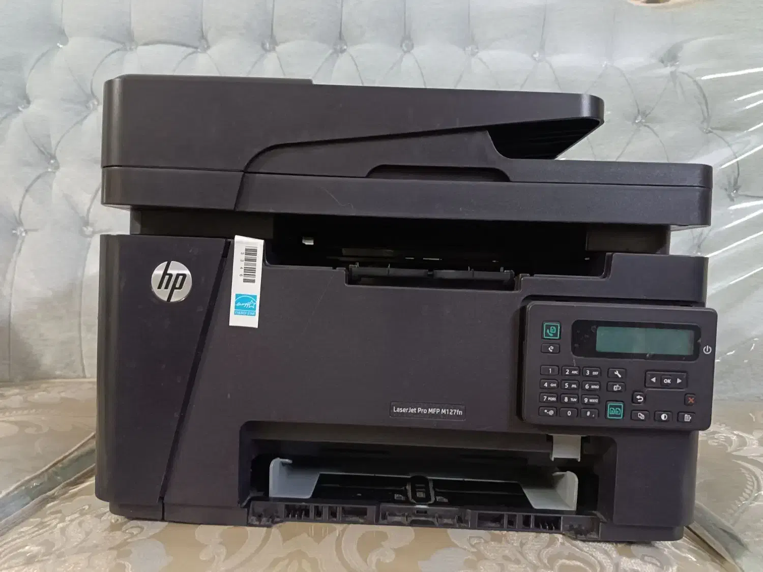 پرینتر چند کاره اچ پی لیزری مشکی آکبند HP M127fn|پرینتر، اسکنر، کپی، فکس|تهران, نظام‌آباد|دیوار