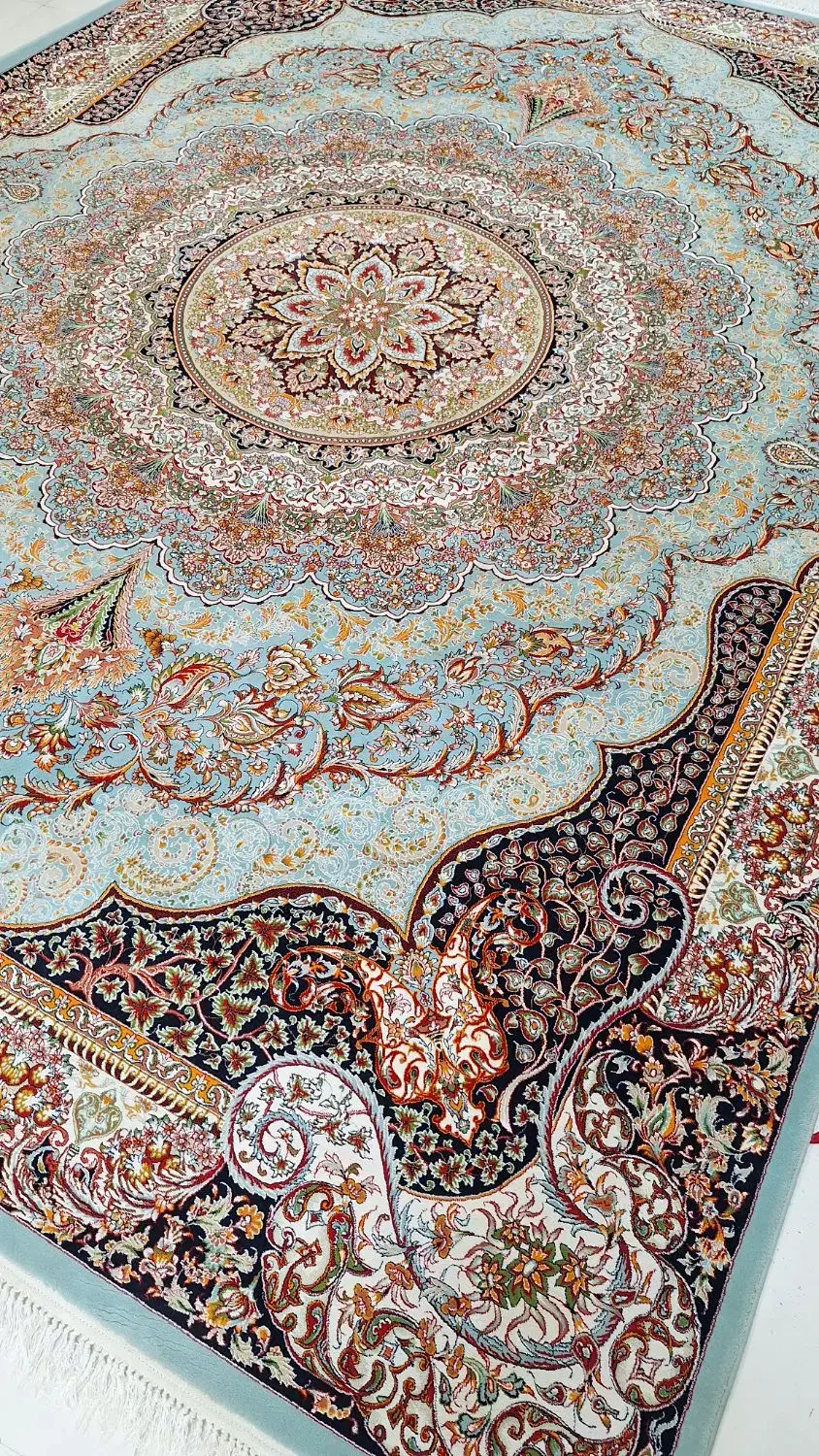 سه تخته فرش12متری700شانه دستبافت‌گونه|فرش|ایلام, |دیوار
