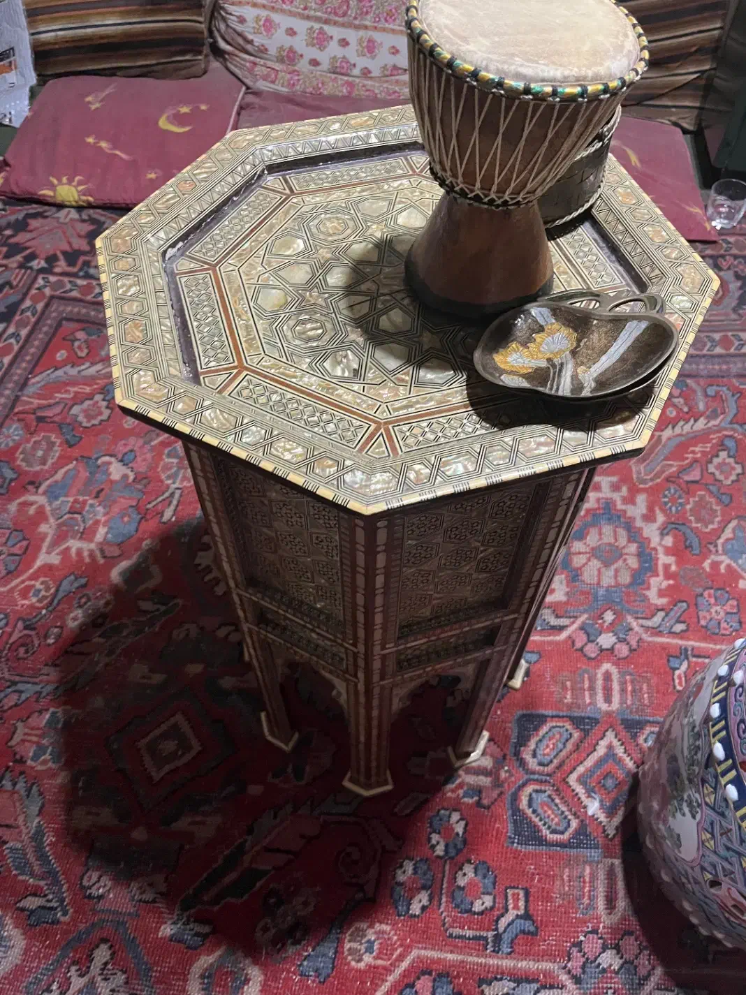 میز خاتم کاری قدیمی|کلکسیون اشیاء عتیقه|تهران, امیریه|دیوار