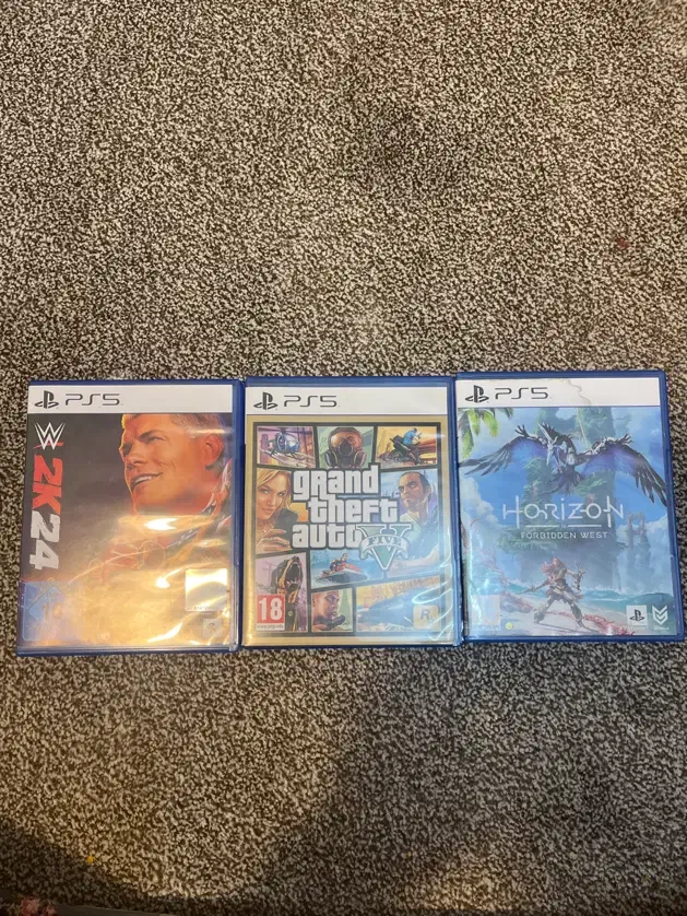 ۳عدد دیسک بازی برای ps5|کنسول، بازی ویدئویی و آنلاین|رفسنجان, |دیوار