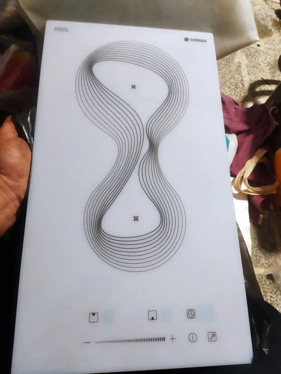 شیشه اجاق برقی اسنوا|اجاق گاز و لوازم برقی پختوپز|اصفهان, شهرک میلاد|دیوار