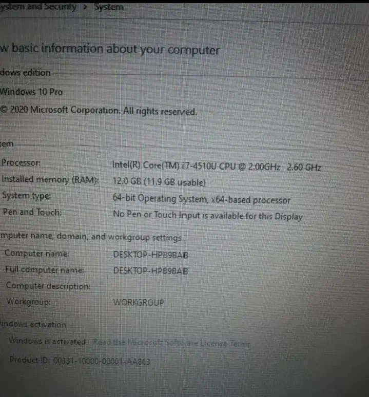 لپتاپ Asus i7 12G SSD گرافیک2|رایانه همراه|تهران, شمیران‌نو|دیوار