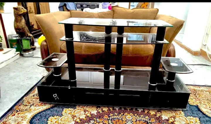 میز تلویزیون شیشه ای|میز تلویزیون|دلیجان, |دیوار