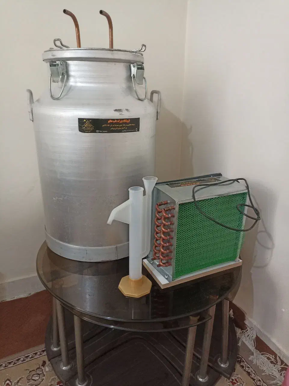 گلابگیر بدون پخش بو|ظروف پخت‌وپز|فلاورجان, |دیوار