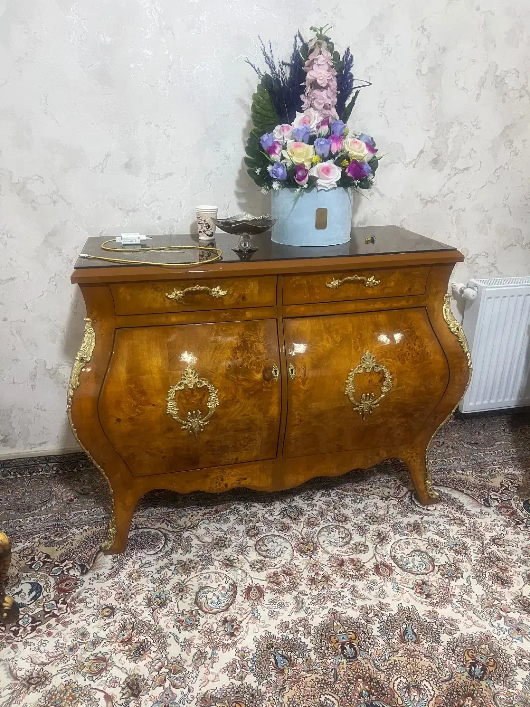 اینه کنسول سطلنتی|بوفه، ویترین، کنسول|گلستان (تهران), |دیوار