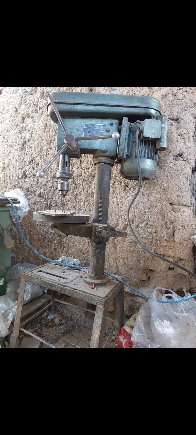 دستگاه مته،سوراخ کن، ایستاده|ابزارآلات|صائین قلعه, |دیوار