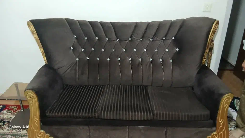 مبل ۷ نفره سالم مناسب باغ وویلا|مبلمان خانگی و میز عسلی|ازنا, |دیوار