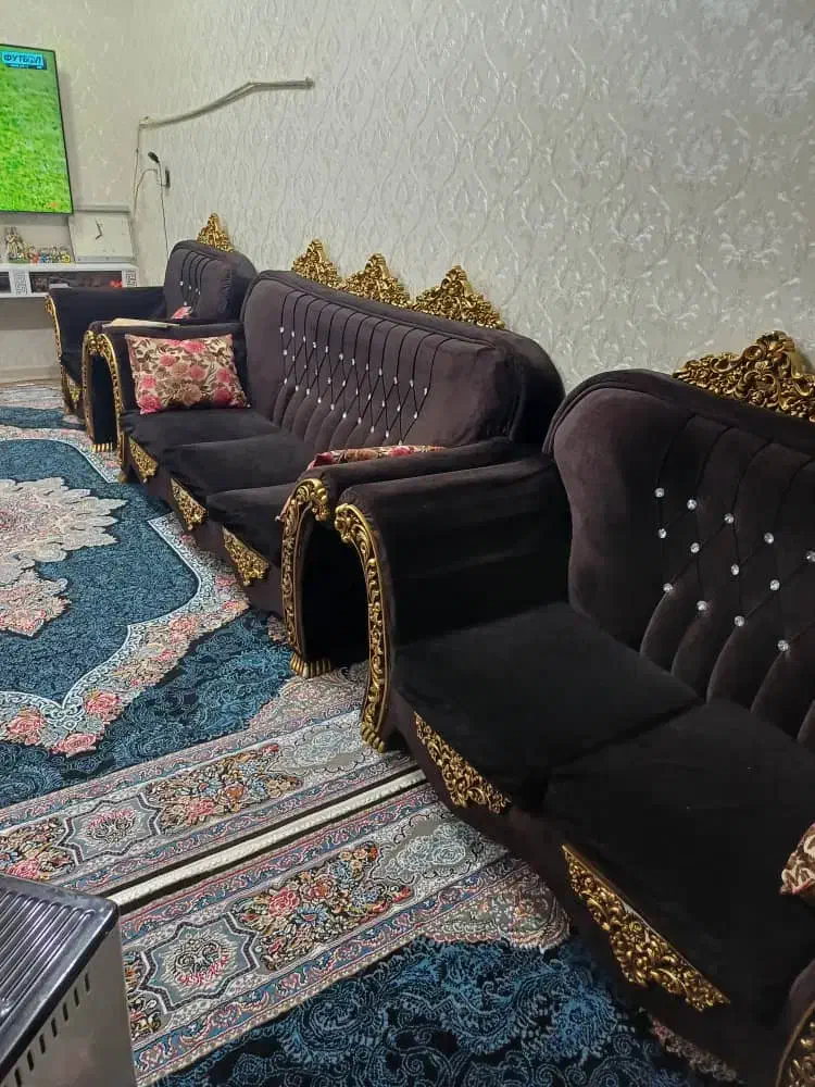 مبل سلطنتی|مبلمان خانگی و میز عسلی|شوش, |دیوار