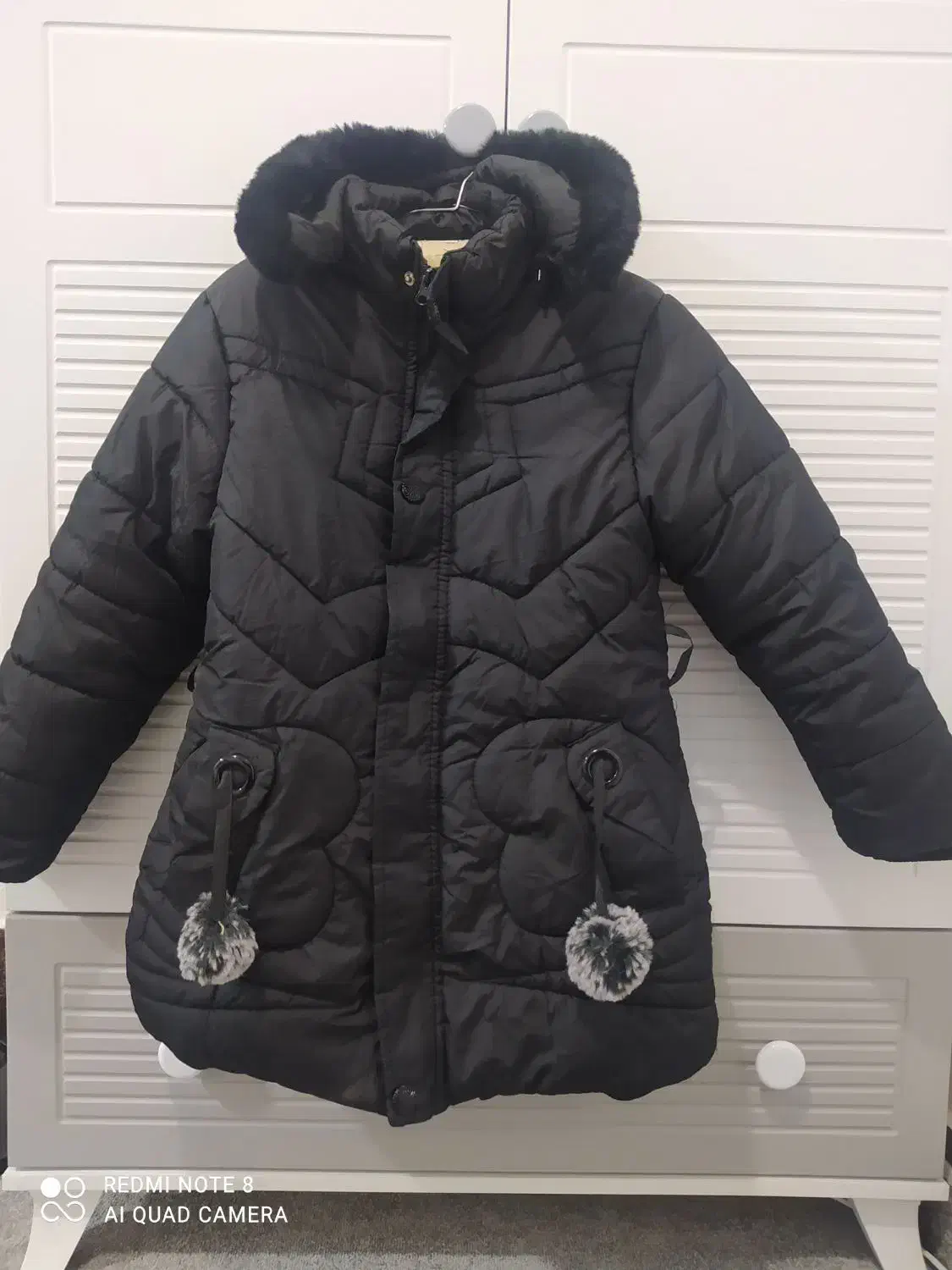 کاپشن دخترانه سایز XXL نو مناسب ۸-۱۰سال|کفش و لباس بچه|جیرفت, |دیوار