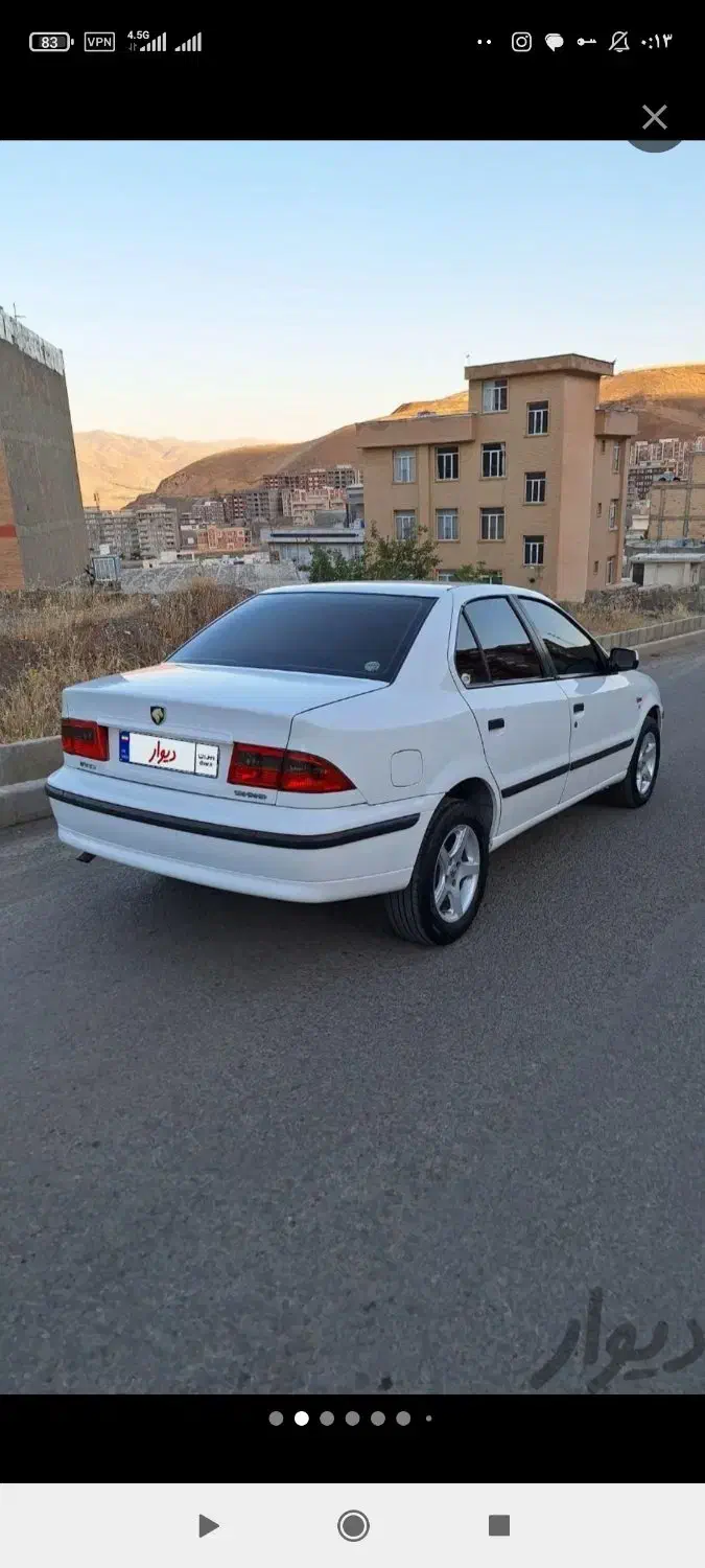 سمند مدل ۹۲ ef7|خودرو سواری و وانت|سنندج, |دیوار