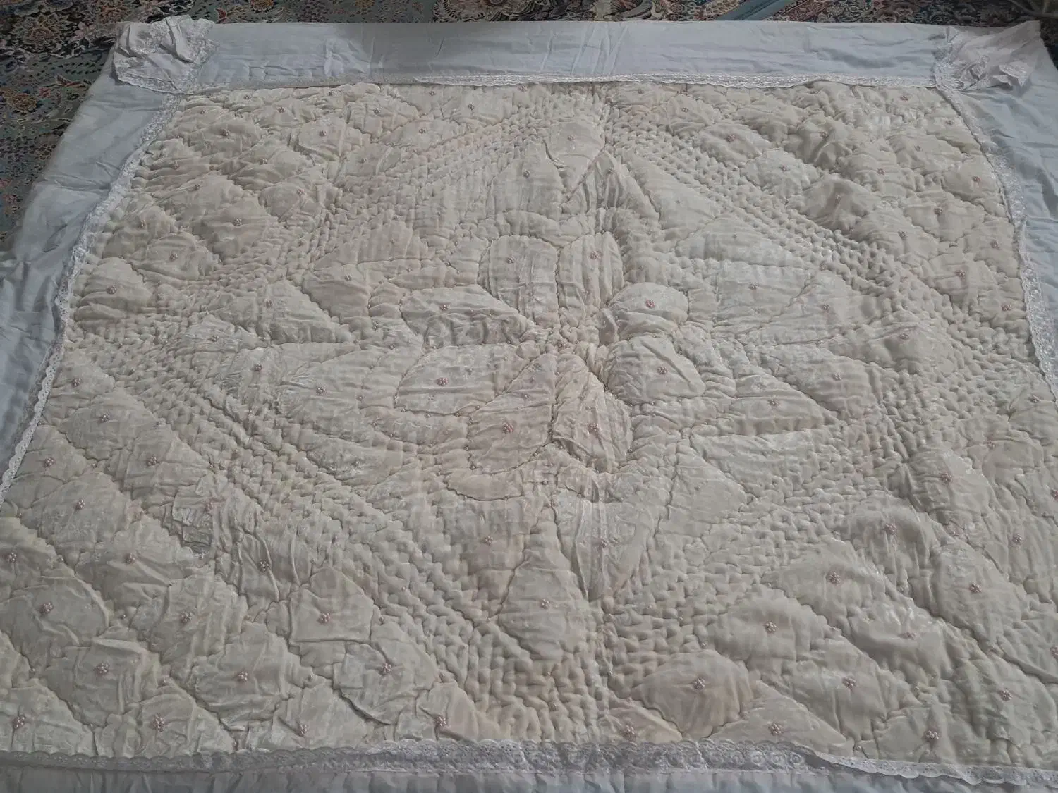 پتو دونفره ی پنبه ای|رختخواب، بالش، پتو|اصفهان, ملک‌شهر|دیوار