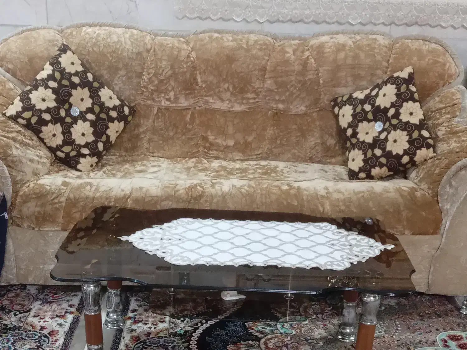 همراه میز عسلی|مبلمان خانگی و میز عسلی|دلیجان, |دیوار