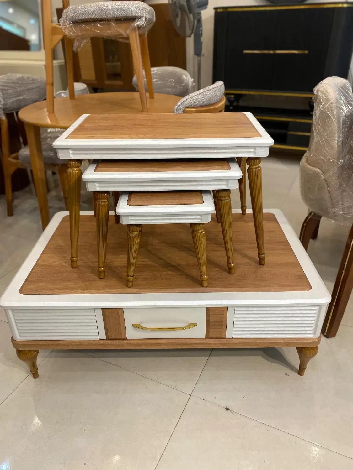 میزعسلی مدل کد۱۰۰|مبلمان خانگی و میز عسلی|کاشان, گارزگاه|دیوار