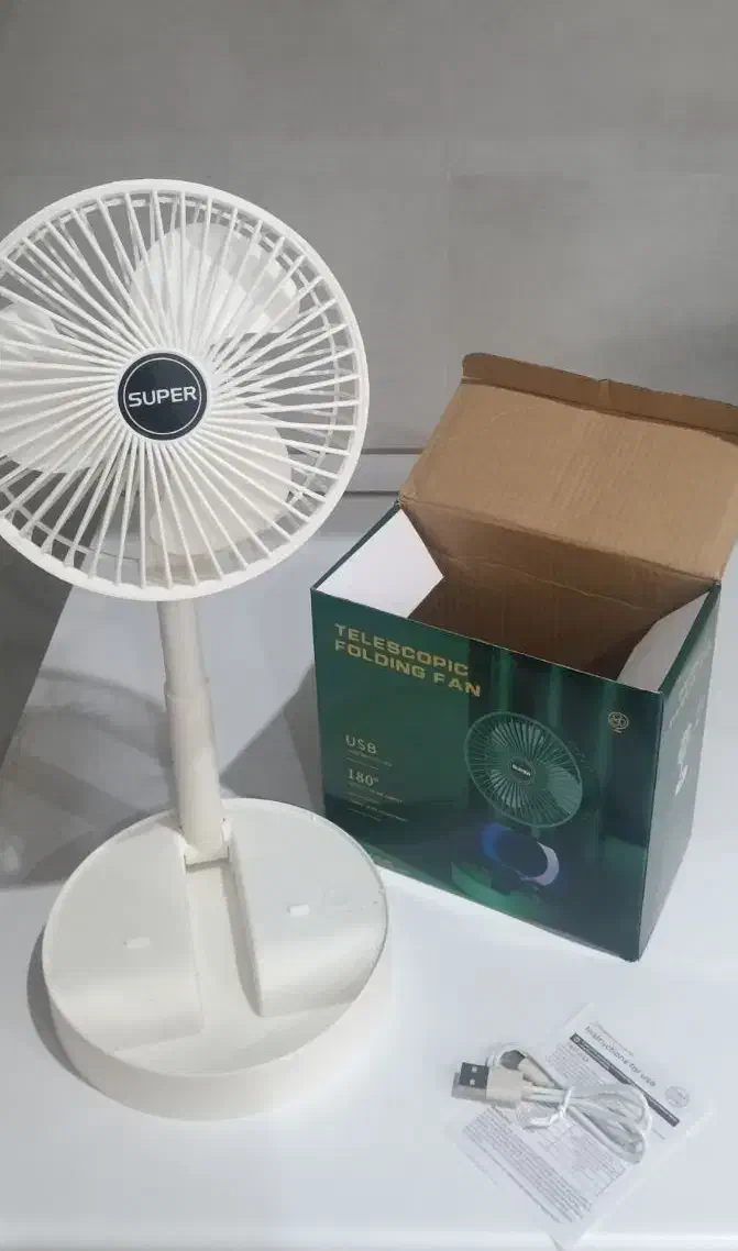 پنکه شارژی تلسکوپی|پنکه و تصفیهکنندهٔ هوا|باغستان, |دیوار