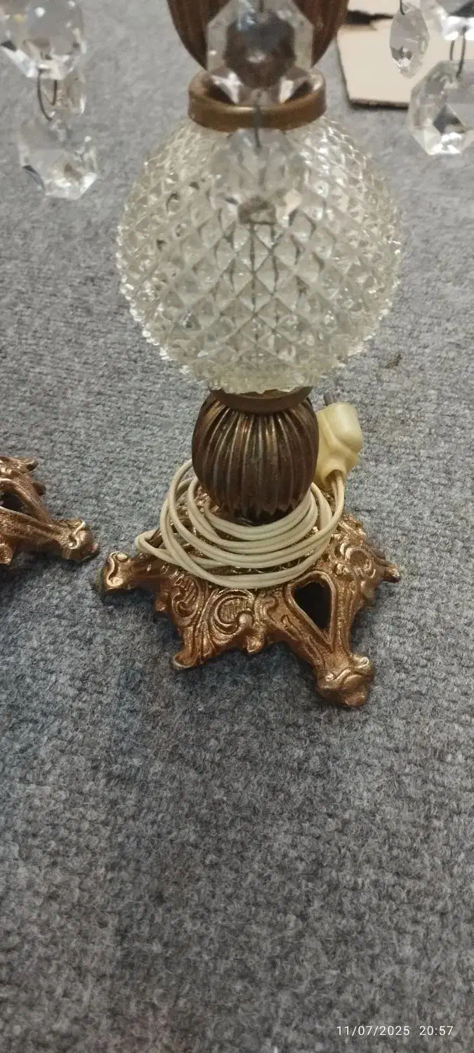 شمعدانی قدیمی|لوستر و چراغ آویز|سهند, |دیوار